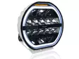 W-Light Fury 9'' White LED-Lisävalo - Pyöreät lisävalot - 8020110827 - 0