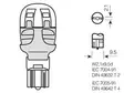 W16W LED-polttimopari Osram Premium, punainen - Muut LED-polttimot - 4050210897 - 3