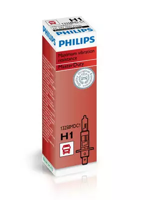 H1 halogen-polttimo Masterduty 70W 24V, Philips - H1 Halogen-polttimot - 4060101027 - 1