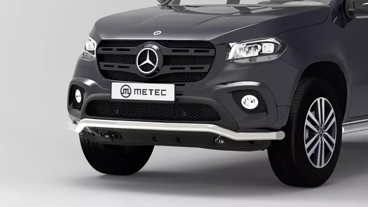 Helmaputki MB X-Class 2017-, Ø60mm, Metec - Etuhelmaputket pakettiautoon - 8020102337 - 1