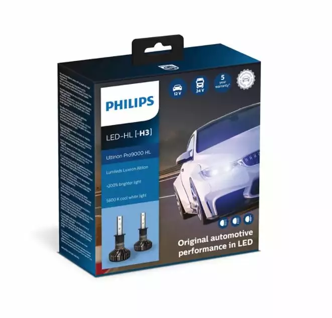 LED-muutossarja Philips H3 Ultinon Pro9000 HL - Led-muutossarjat - 8020103537 - 1