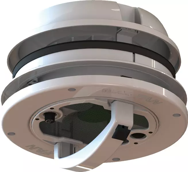 MAXXFAN Dome Plus kattotuuletin LED-valaistuksella, valkoinen - Kattoluukut - 8020112517 - 1