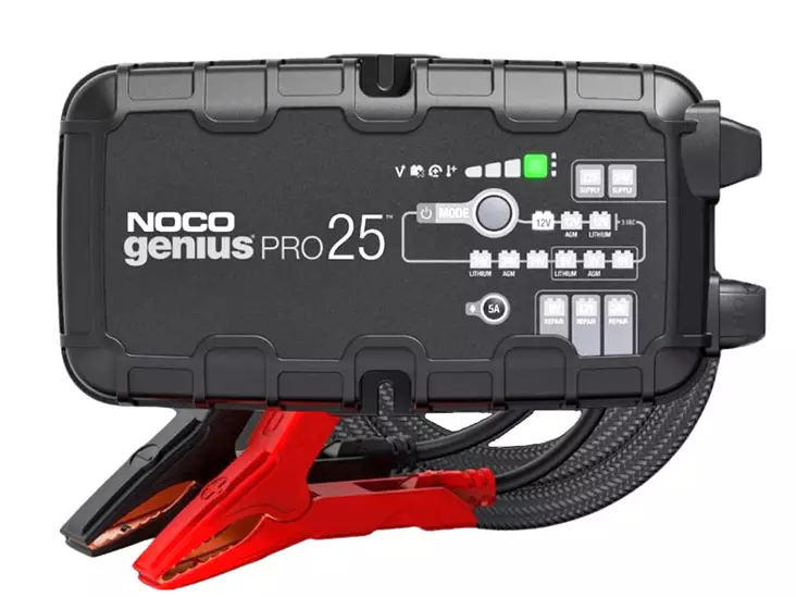 NOCO Genius PRO 25 Akkulaturi, 6-24V - Tehokkaat yli 10A laturit - 8020108937 - 1