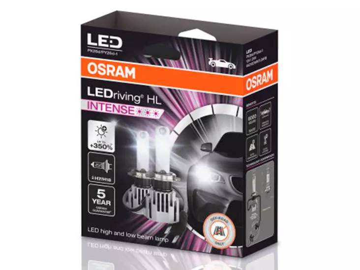 Osram HL Intense H7/H18 LED-polttimopari - Led-muutossarjat - 8020107787 - 1