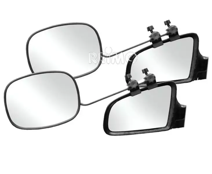 Taustapeili Clip-on sileä lasi 2 kpl - Taustapeili - 8020112267 - 1