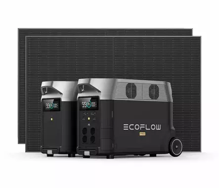 EcoFlow DELTA Pro + 2x 400W RSP + 1x lisäakku - Virta-asemat aurinkopaneeleilla - 8020107608 - 1