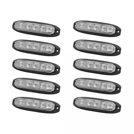 LED-tasovilkku 6LED X6 10-pack - Led-tasovilkut ja vilkkulyhdyt - 8020107448 - 1