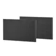 EcoFlow 2x 100W Aurinkopaneelipaketti - Virta-aseman lisävarusteet - 8020107998 - 1