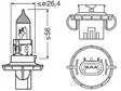 H13 Osram Original 60/55W halogen polttimo - H8, H9, H10, H11, H13, H15, H16 - 8020105078 - 3