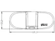 Jarruvalokamera Opel Combo 01-11 & Vivaro 01-14, Renault Trafic 01-14 - Peruutuskamerat - 8020104198 - 4