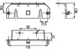 LED-äärivalon kulmapidike, Hella - Led-äärivalot - 4040110608 - 3