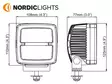 Nordic Lights Scorpius N42 led-työvalo - LED-työvalot - 8020105038 - 3