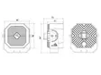 Optibeam Octax 5.0 Ambient led-työvalo - LED-työvalot - 8020105888 - 9