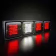 Strands IZE led kehys neliosainen - Led-takavalot - 8020109768 - 3