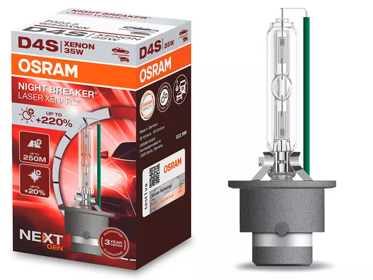 D4S Osram Xenarc Night Breaker Laser Next Gen - D4S ja D4R - 8020108218 - 1
