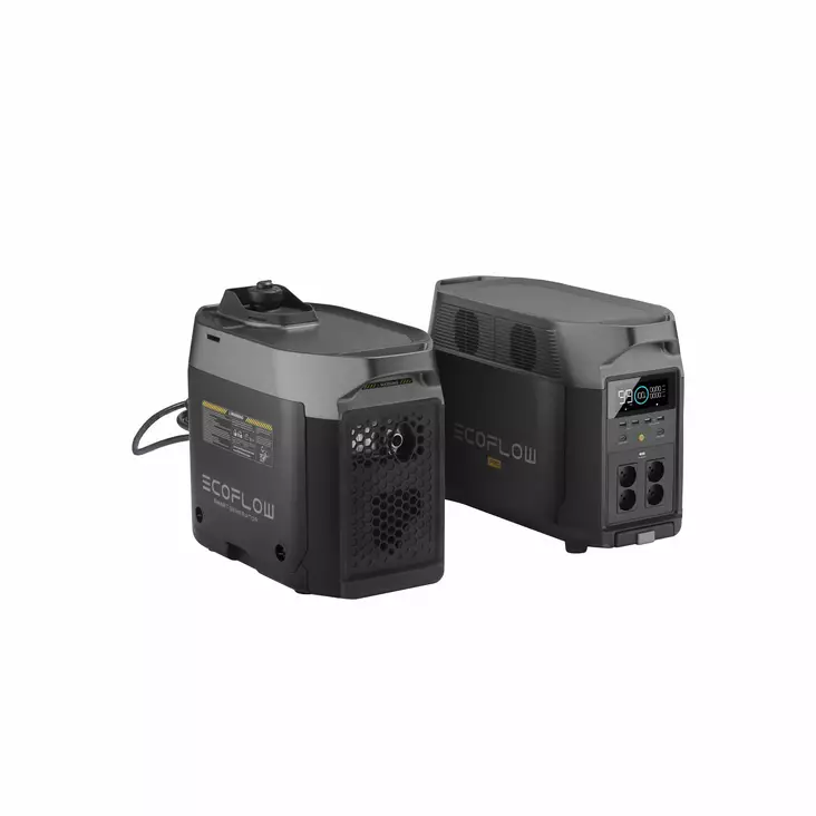EcoFlow DELTA Pro + Smart Generator - Virta-asemat lisäakuilla - 8020107578 - 1