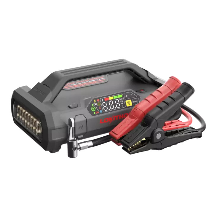 Käynnistin – Lokithor JA301 PRO – 2000A, 12V, 150 PSI ilmakompressori, LiPo - Starttiboosterit - 8020120498 - 1
