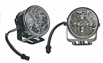 LED-päivävalosarja, 4LED, 12-24V - Päiväajovalot - 3040120008 - 1