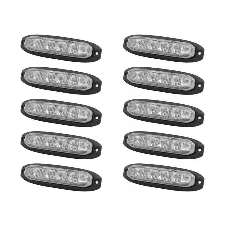 LED-tasovilkku 6LED X6 10-pack - Led-tasovilkut ja vilkkulyhdyt - 8020107448 - 1