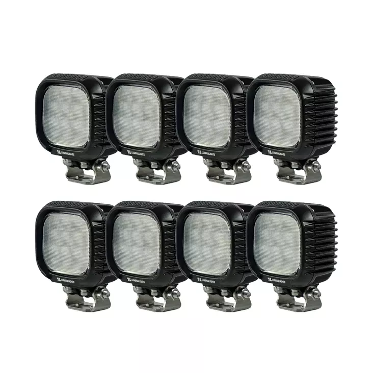LuminaLights Työvalopaketti, Pyöräkone Basic - LED-työvalot - 8020107958 - 1