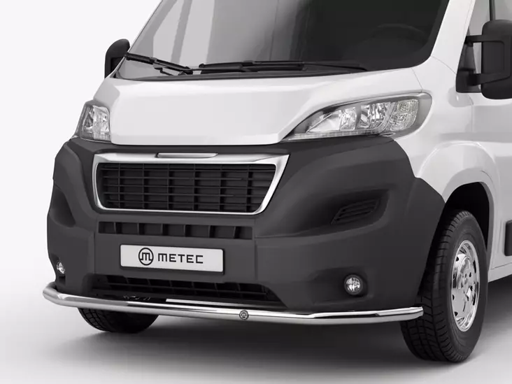 Metec helmaputki 60mm, Jumper, Ducato, Boxer 2007- - Etuhelmaputket pakettiautoon - 8020110748 - 1