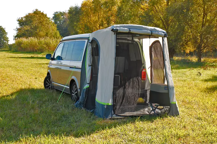 Pakettiauton takateltta VW Transporter T5 / T6 / T7 - Kylkiteltat - 8020121008 - 1