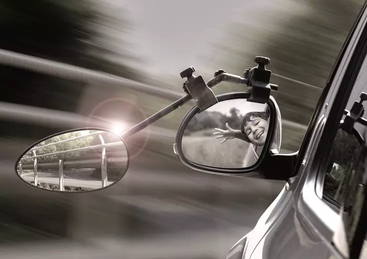 Taustapeili Speed fix Clip-on Convex, pari - Taustapeili - 8020112198 - 1