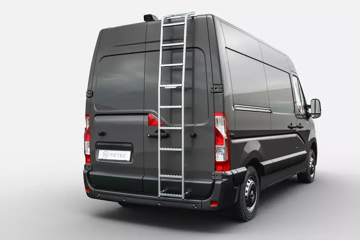 Tikkaat Opel Movano 2010-, Metec - Kattotelineet & tikkaat pakettiautoon - 8020102638 - 1
