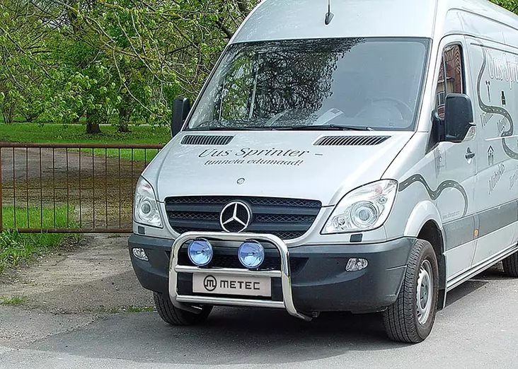Valorauta MB Sprinter 2007-2013, ECE-hyväksytty, Metec - Valoraudat pakettiautoon - 8020102098 - 3