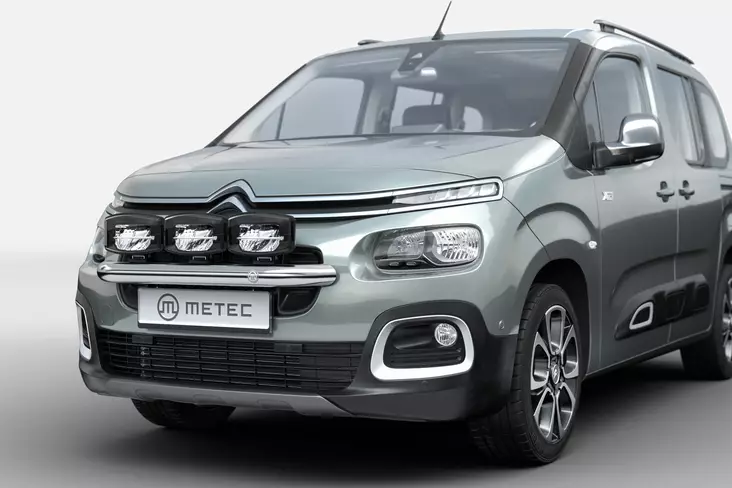 Valoteline Citroen Berlingo 2018-, Ø70mm, Metec - Valoraudat pakettiautoon - 8020102478 - 1