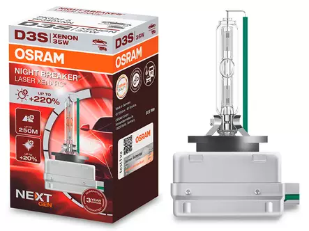 D3S Osram Xenarc Night Breaker Laser Next Gen - D3S ja D3R - 8020108129 - 1