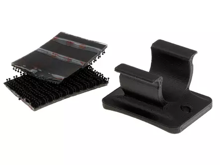 DSM kypäräkiinnike tarralla - Kypärävalot ja kypäräkiinnikkeet - 8020107829 - 1