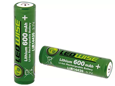 Ledwise 14430 akku, 600mAh - Muut akut ja laturit - 8020103979 - 1