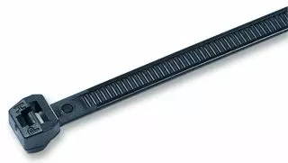 Nippuside 4,8 x 290mm, metallilukolla, musta, 100kpl - Nippusiteet - 3050120409 - 1