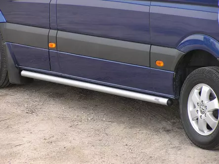 S-BAR VW Crafter L3 17- akseliväli 3640 mm. sivuputket (kylkisuoja) - Kylkiputket pakettiautoon - 8020120899 - 1