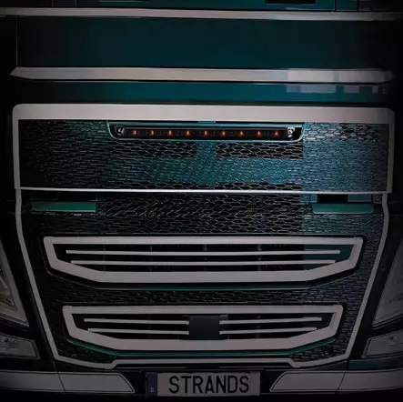 Strands Dark Knight Nuuk 30" LED-lisävalopaketti VOLVO FH4 GRILL - Merkkikohtaiset lisävalot kuorma-autoon - 8020106689 - 2