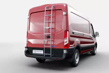 Tikkaat Ford Transit 2014+, H2 - Kattotelineet & tikkaat pakettiautoon - 8020102619 - 2