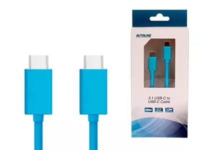 USB-C kaapeli 1,2m Autoline - Muut akut ja laturit - 8020112739 - 1