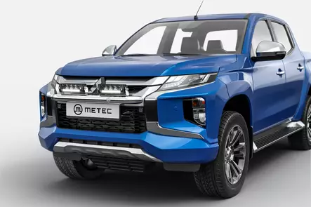 Valoteline Mitsubishi L200 2019-, Ø60mm, Metec - Valoraudat pakettiautoon - 8020102469 - 1