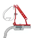 Fiamma markiisin adapteri F45 VW T5/T6 - Tarvikkeet - 8020112559 - 2
