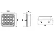 Optibeam Dark Phantom LED-takavalo - Led-takavalot - 8020109559 - 4