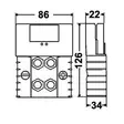 Trukkipistoke 70mm²/320A - Trukkiliittimet - 3050120809 - 2