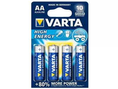 AA-paristo Varta High Energy - Paristot - 8020103779 - 1