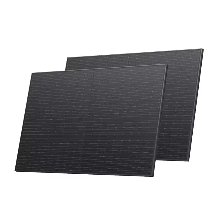 EcoFlow 2x 400W Aurinkopaneelipaketti - Virta-aseman lisävarusteet - 8020107999 - 1