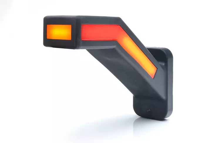 LED-äärivalo kumivarrella, Dynaaminen vilkku - Led-äärivalot kumivarrella - 8020101529 - 1