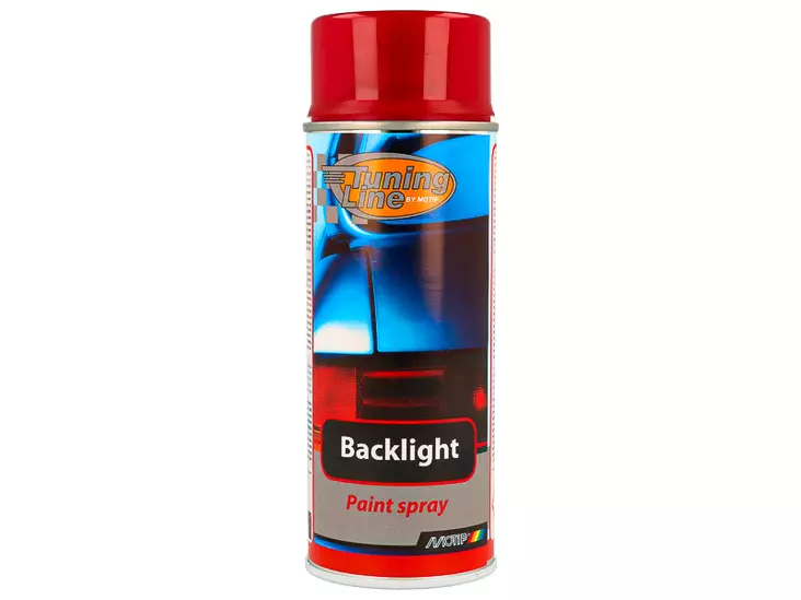Motip Valojen Korostusmaali Punainen 400 ml - Automaalit ja -lakat - 8020109649 - 2