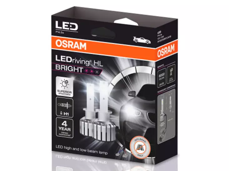 Osram HL Bright H1 LED-polttimopari - Led-muutossarjat - 8020107779 - 1