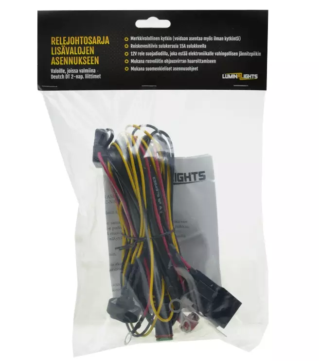 Relejohtosarja yhdelle lisävalolle DT3 - Relejohtosarjat - 8020100669 - 1